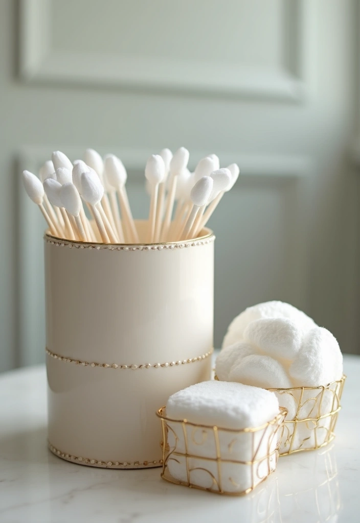 29 Wedding Bathroom Basket List Essentials Guests Will Appreciate - 8. Cotton Swabs and Pads
