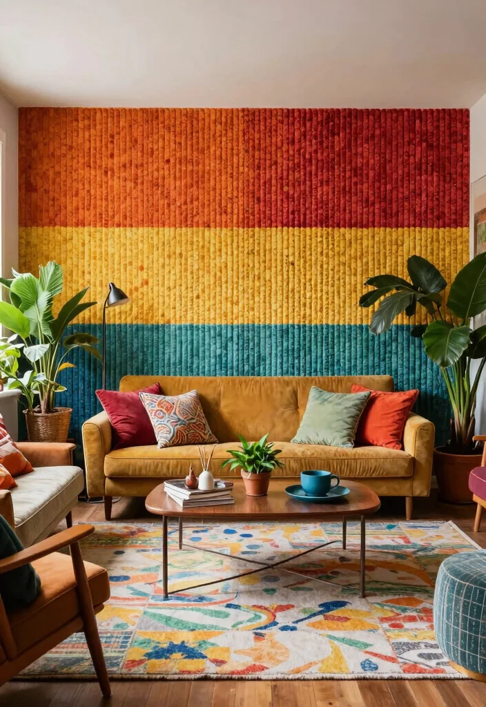 15 Beadboard Half Wall Living Room Ideas Classic Cottage Charm - 15. Eclectic Mix 1