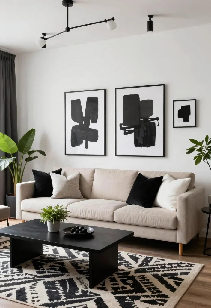 15 Beige Sofa Living Room Color Schemes Ideas Soft Palettes - 11. Urban Chic 1