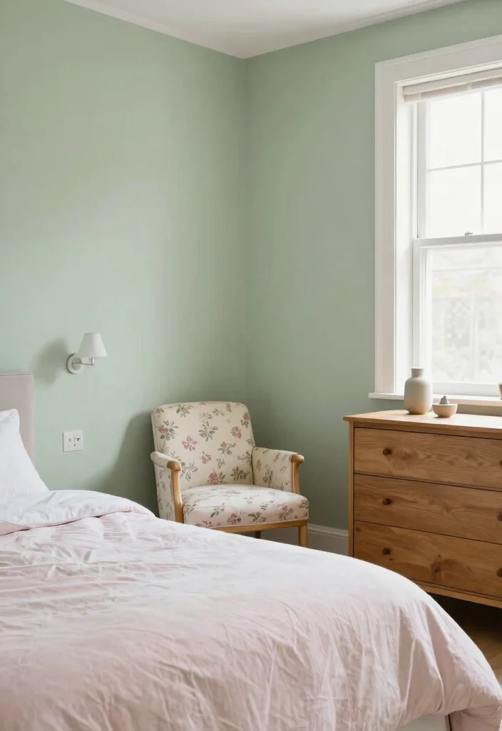 15 Country Bedroom Ideas for Teenagers: Cozy Youthful Charm - 10. Soft Color Palette 1