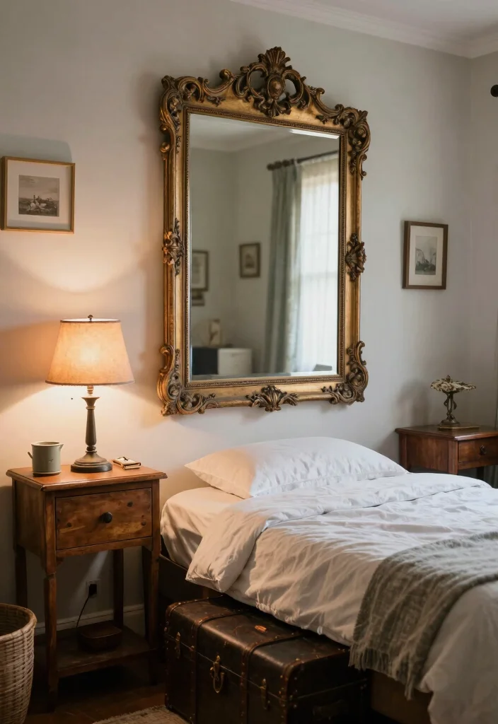 15 Country Bedroom Ideas for Teenagers: Cozy Youthful Charm - 6. Vintage Finds 1