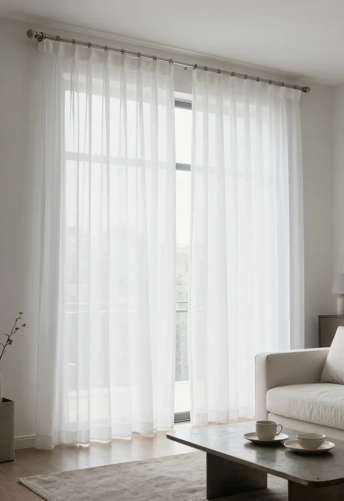 15 Living Room Decor for Men Ideas: Masculine Clean Style - 13. Sophisticated Window Treatments 1