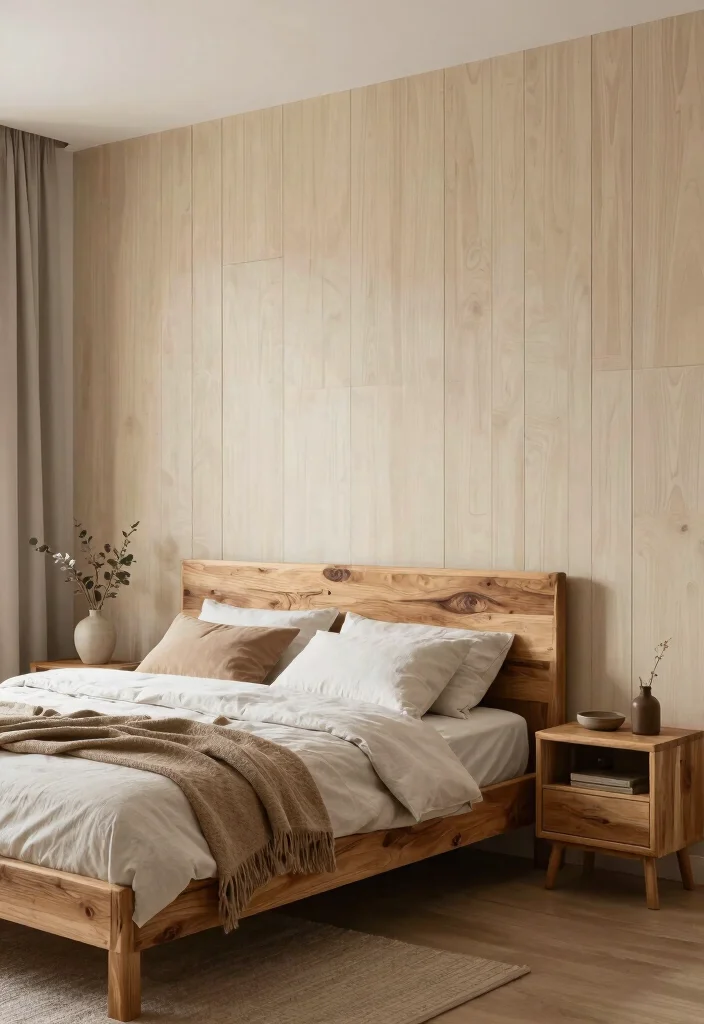 15 PVC Wall Panels Bedroom Ideas Modern Affordable Finish - 14. Eco-Friendly Options 1