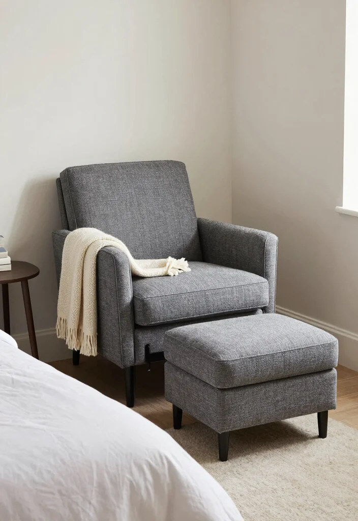 15 Small Room Layout Bedroom Ideas to Maximize Every Inch - 10. Multi-Use Accent Chairs 1