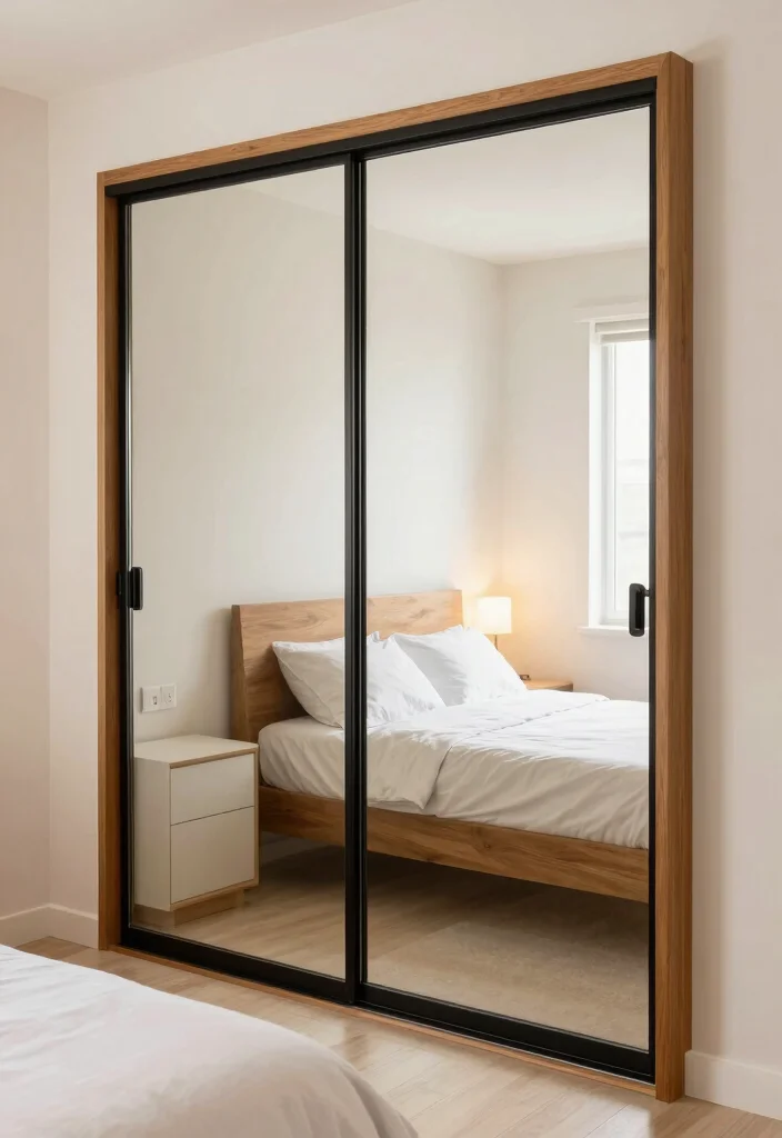 15 Small Room Layout Bedroom Ideas to Maximize Every Inch - 6. Transformative Sliding Doors 1