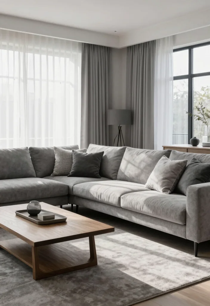 16 Elle Decor Living Room Ideas High End Editorial Style - 10. Monochromatic Color Schemes 1