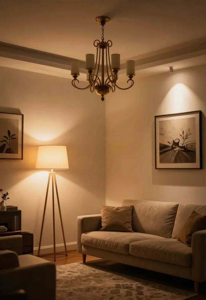 16 Elle Decor Living Room Ideas High End Editorial Style - 5. Layered Lighting Concepts 1