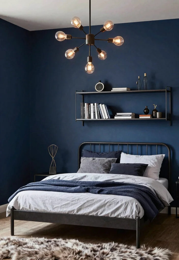 16 Fandelier Ceiling Fans Bedroom Ideas Stylish Comfort - 3. Industrial Chic Fandelier 1