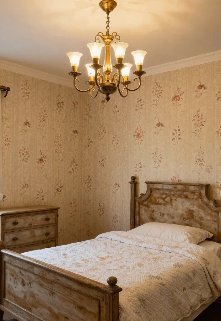 16 Fandelier Ceiling Fans Bedroom Ideas Stylish Comfort - 8. Vintage Charm 1