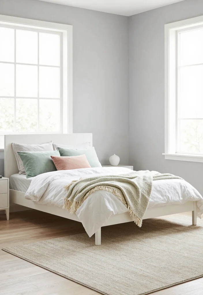 16 IKEA Room Ideas Bedroom Scandinavian Clean Style - 12. Scandinavian-Inspired Color Palette 1