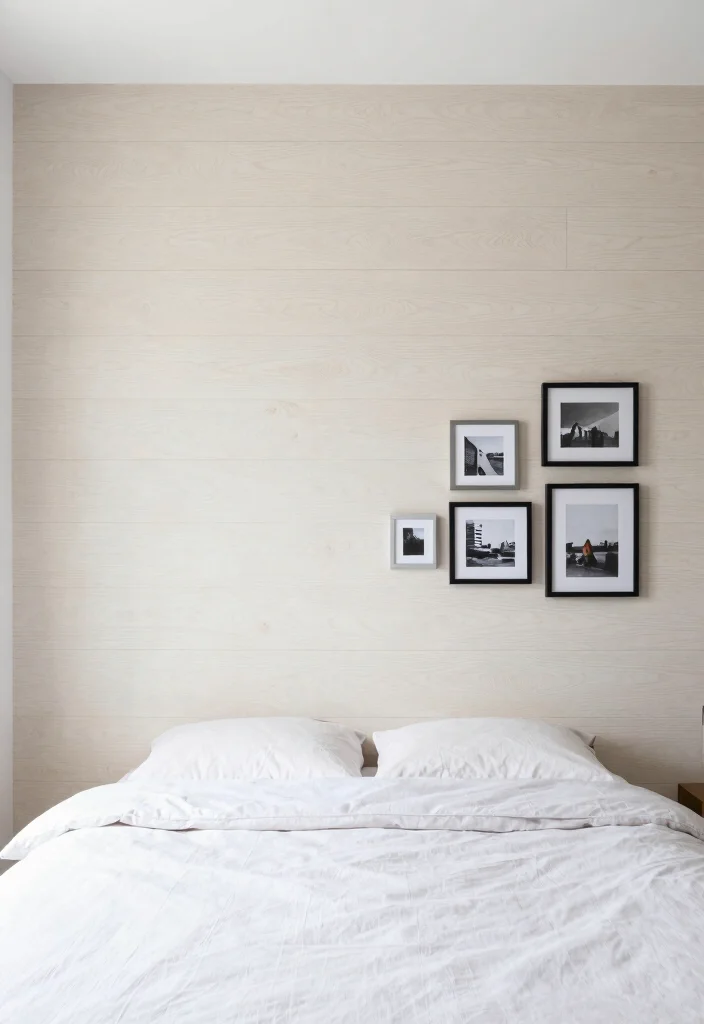 16 IKEA Room Ideas Bedroom Scandinavian Clean Style - 14. Textured Wall Elements 1