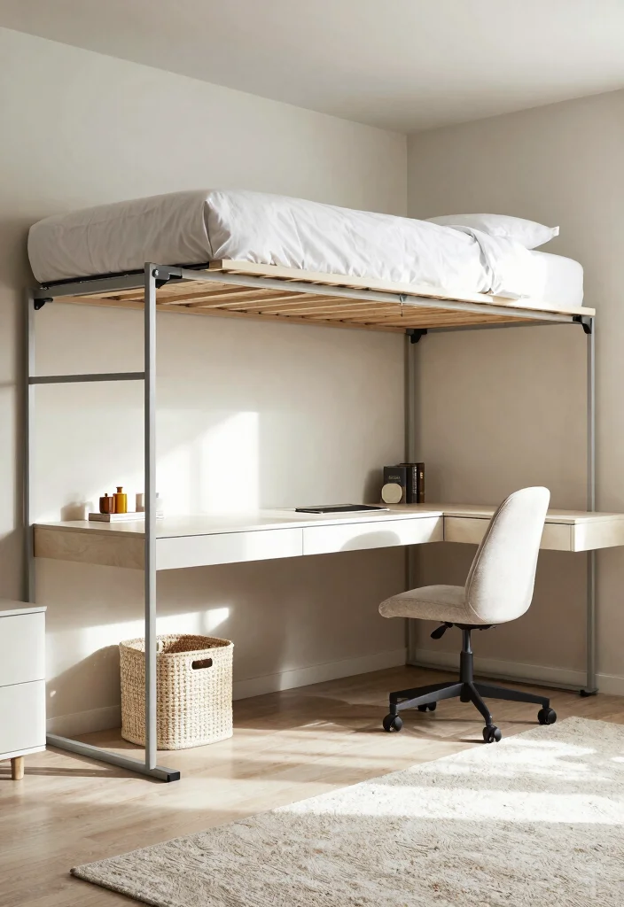 16 IKEA Room Ideas Bedroom Scandinavian Clean Style - 2. Multifunctional Spaces 1