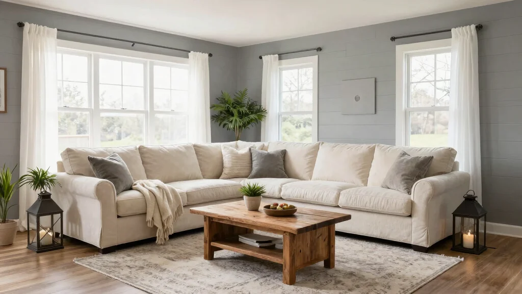 16 Shiplap Wall Living Room Ideas: A Beautiful Farmhouse Modern Blend