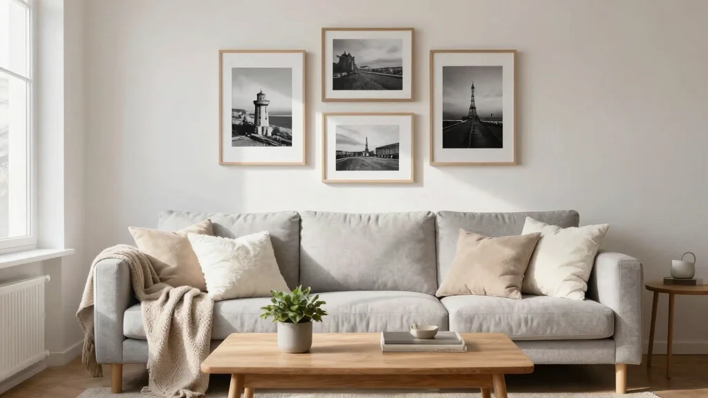 16 Simple Wall Decor Living Room Ideas: Clean Minimal Touch