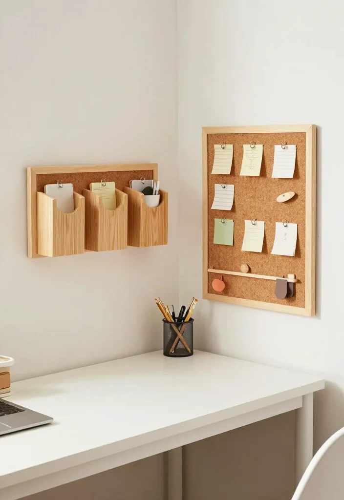 16 Small Bedroom With Study Table Ideas Smart Dual Function - 10. Vertical Desk Space 1