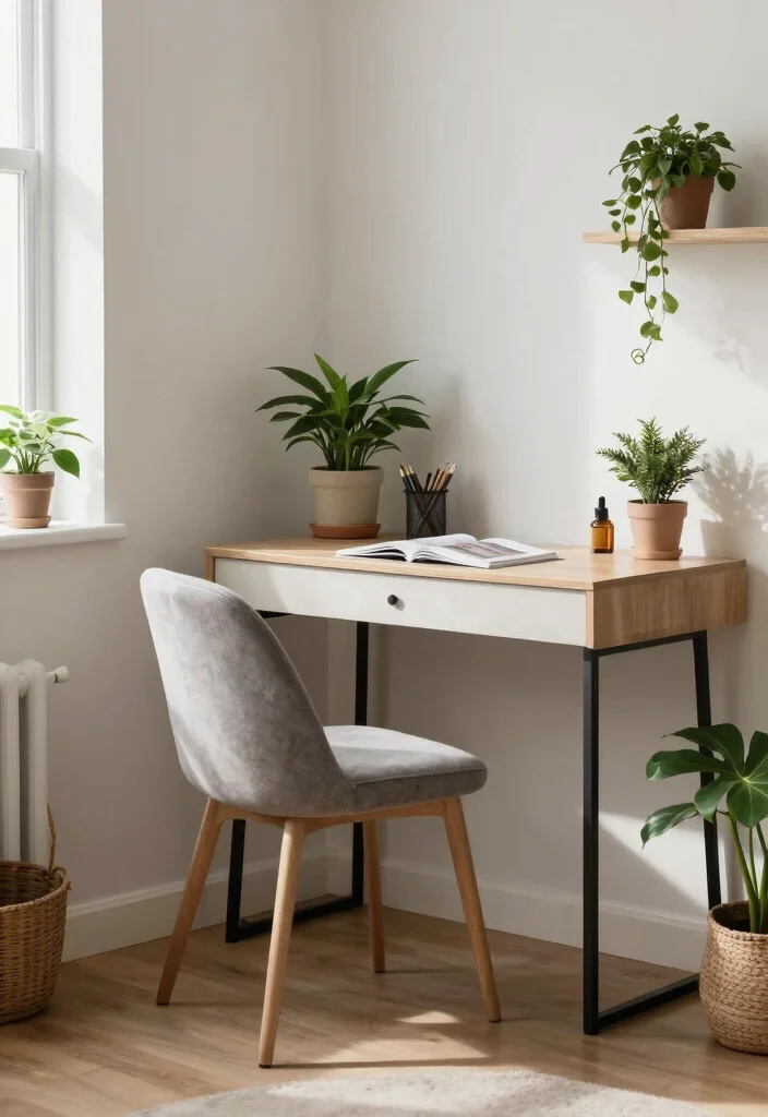 16 Small Bedroom With Study Table Ideas Smart Dual Function - 5. Stylish Study Corners 1