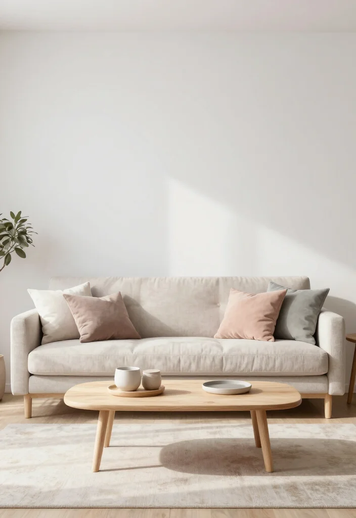 16 Small Scandinavian Living Room Ideas: Light, Minimal, Calm - 1. Embrace a Light Color Palette 1