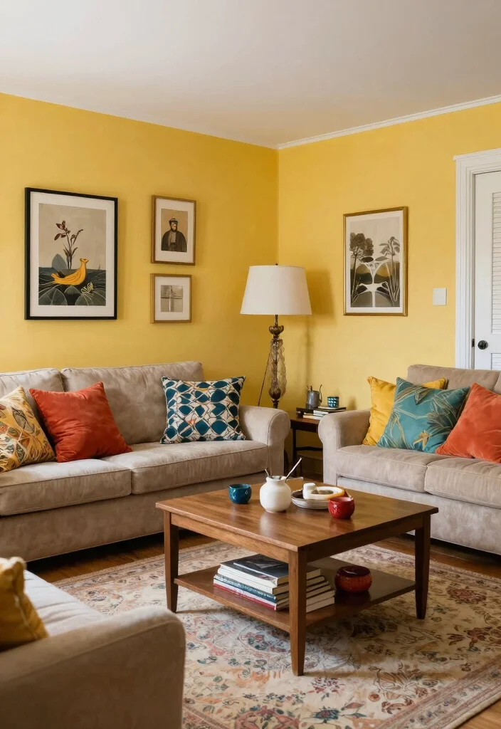 16 Yellow Walls Living Room Ideas Cheerful Warm Energy - Conclusion 1