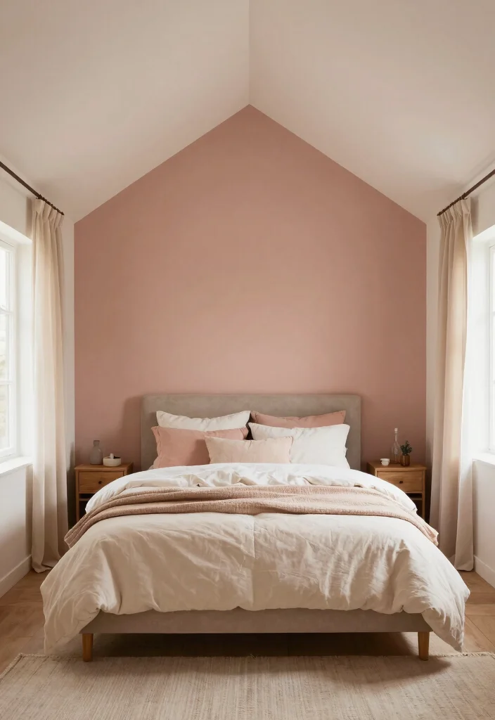 17 Bedroom With Sloped Ceiling Ideas: Cozy Smart Layouts - 3. Embrace Cozy Colors 1