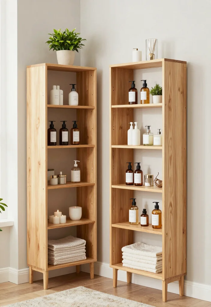 17 Bedroom and Bathroom in One Ideas for a Seamless Open Layout - 2. Smart Storage Solutions: Declutter with Style 1