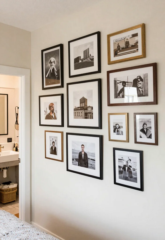 17 Bedroom and Bathroom in One Ideas for a Seamless Open Layout - 7. Artistic Touches: Decorate with Flair 1