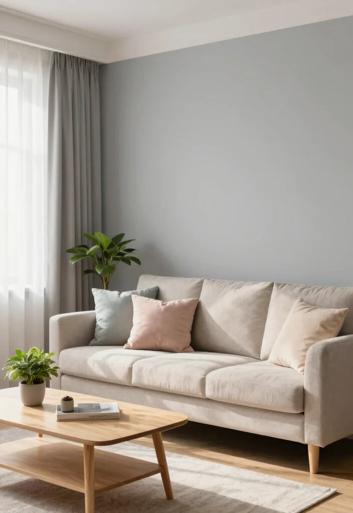 17 Curtain Wall Living Room Ideas: Soft Architectural Drama - 4. Color Palettes That Inspire 1