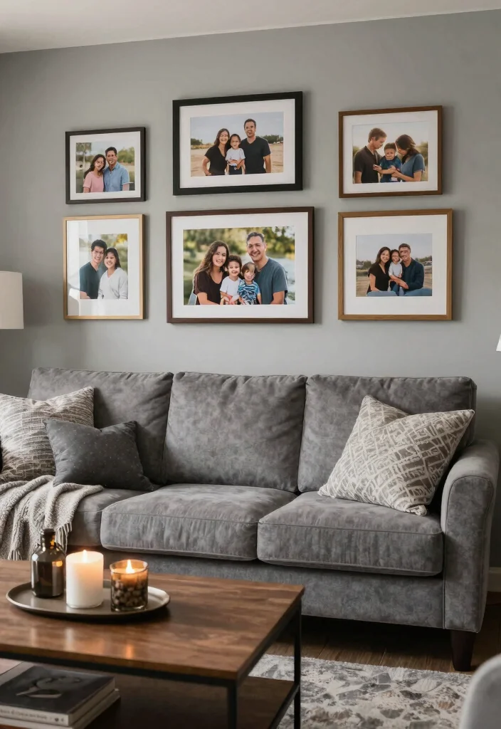 17 Grey Living Room Decor Ideas Timeless Modern Neutrals - 17. Personal Touches 1