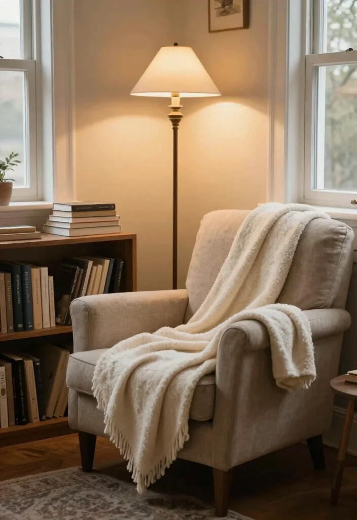 17 Hobby Lobby Farmhouse Decor Living Room Ideas Cozy Classic - 14. Cozy Reading Nooks 1