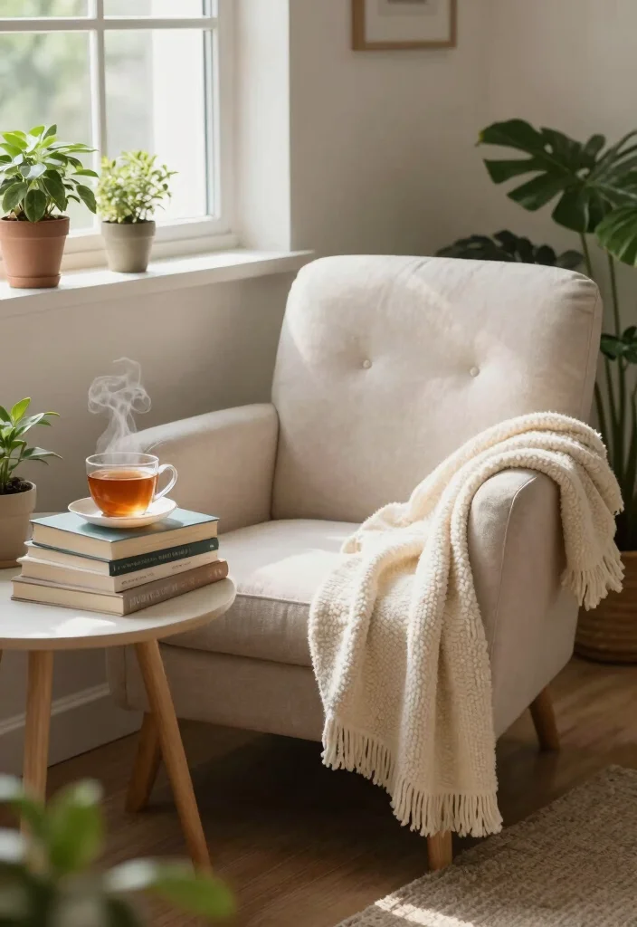 17 Small Bedroom Decor Ideas for Couples: Romantic and Practical - 12. Cozy Reading Nook 1