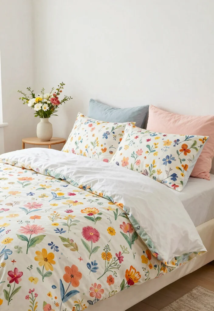 17 Small Bedroom Decor Ideas for Couples: Romantic and Practical - 17. Seasonal Decor Changes 1