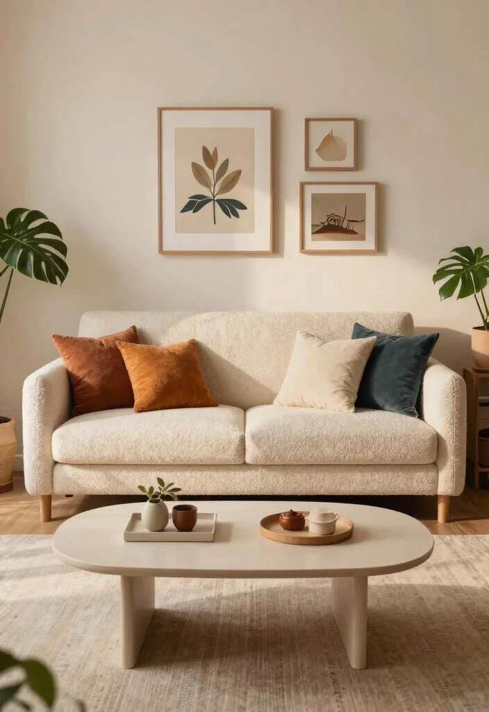 17 Sofa Ideas for Living Room That Work for Any Style - 14. Textured Sofas for Added Interest 1