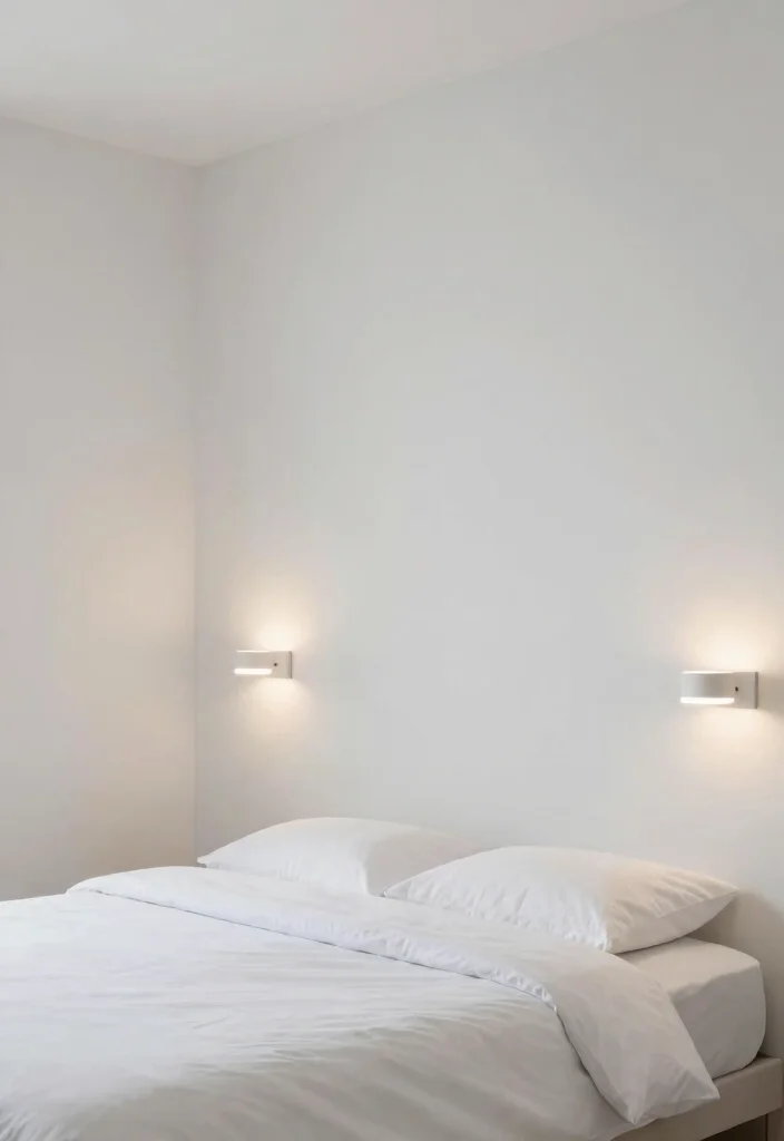 17 Wall Lamps Bedroom Ideas to Maximize Space and Create Cozy Lighting - 2. Minimalist LED Wall Sconces 1