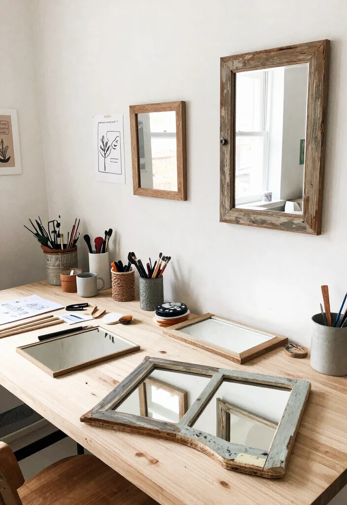 17 Window Mirror Wall Decor Living Room Ideas Light Expanding - 14. DIY Window Mirror Projects 1