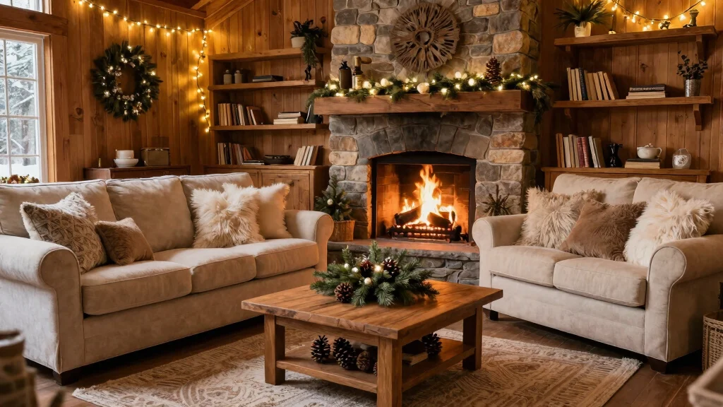 17 Winter Living Room Decor Ideas for Cozy Seasonal Warmth
