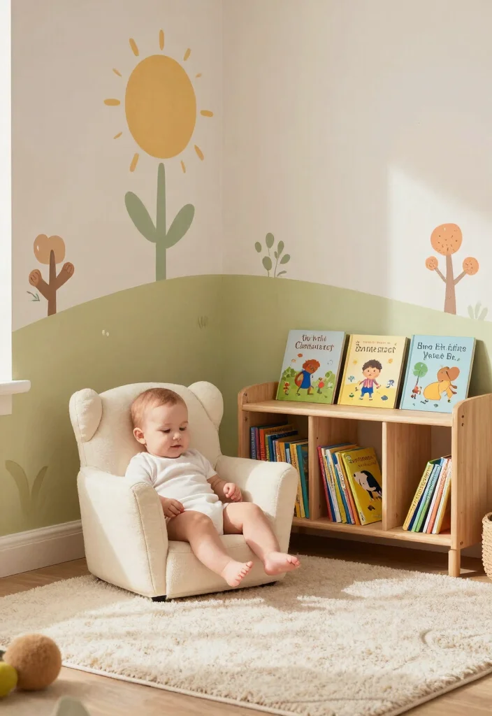 18 Baby Boys Bedroom Ideas: Cute, Calm, and Practical - 13. Cozy Reading Nooks 1