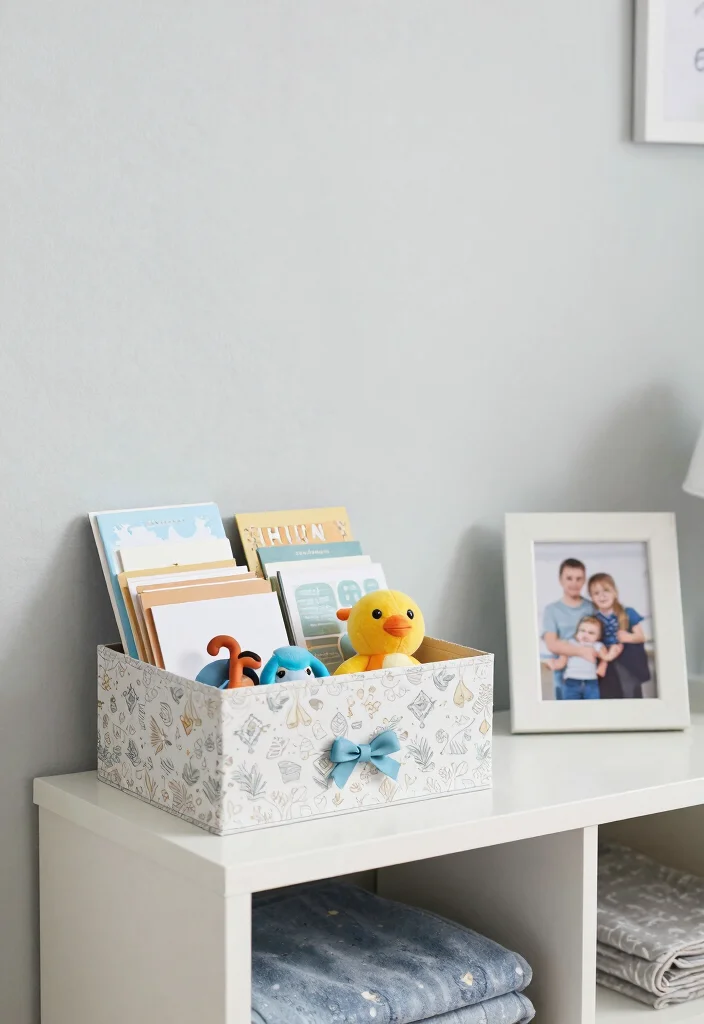 18 Baby Boys Bedroom Ideas: Cute, Calm, and Practical - 17. Thoughtful Gift Areas 1