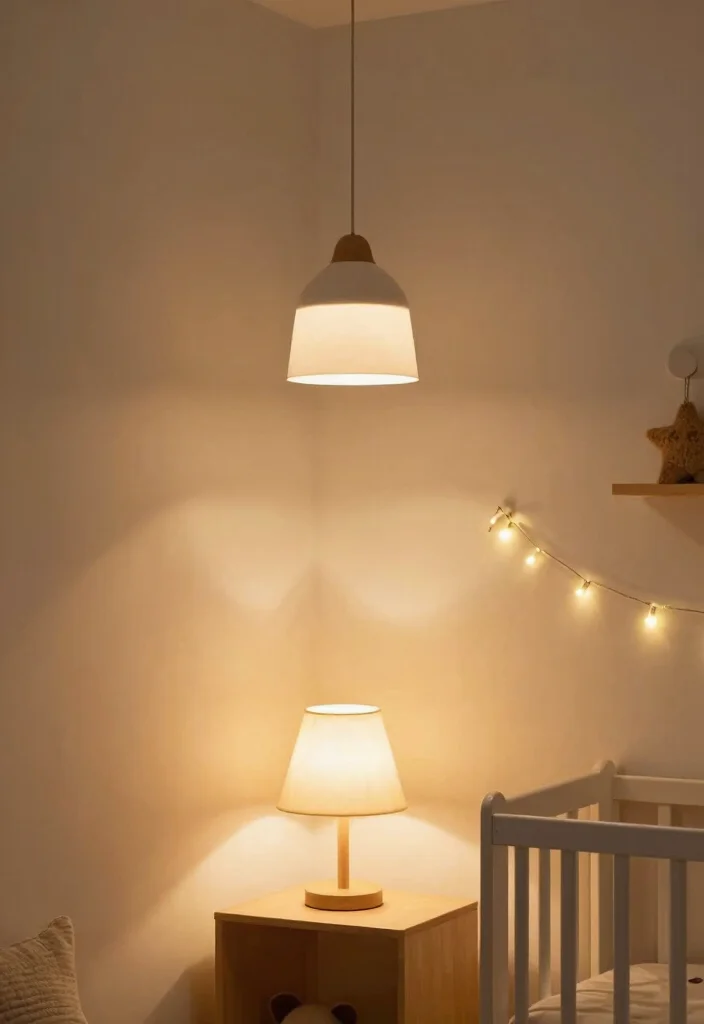 18 Baby Boys Bedroom Ideas: Cute, Calm, and Practical - 7. Creative Lighting Solutions 1
