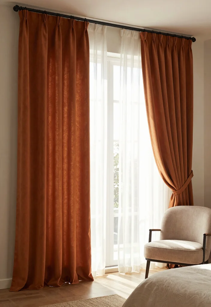 18 Bedroom Designs Small Spaces That Feel Open and Cozy - 12. Smart Use of Curtains 1