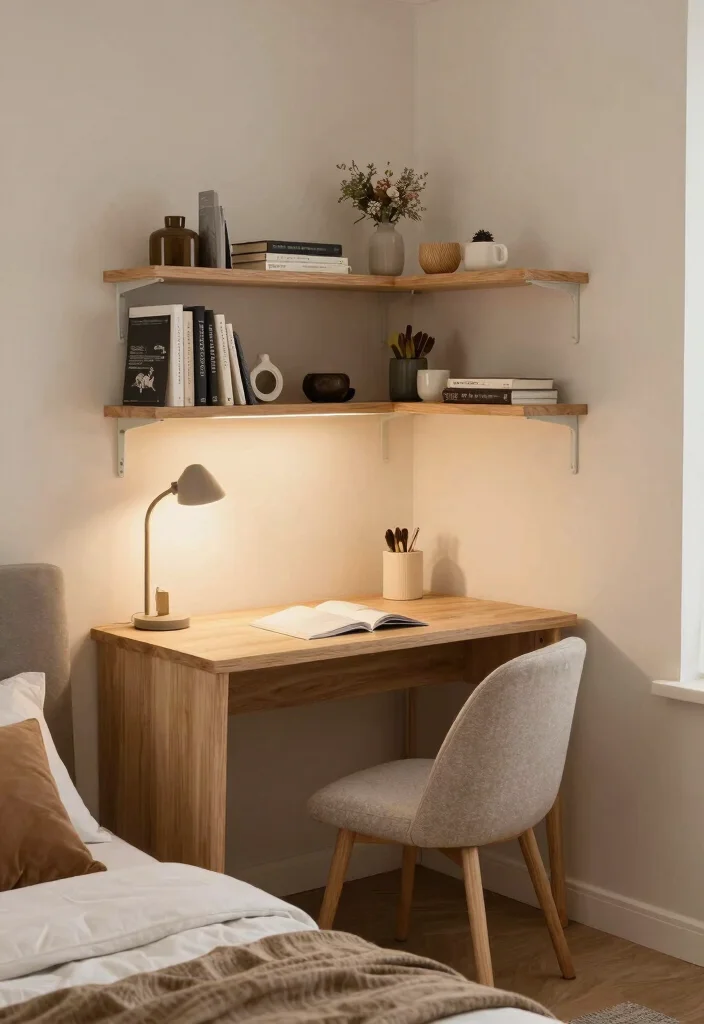 18 Bedroom Designs Small Spaces That Feel Open and Cozy - 15. Utilize Corner Spaces 1