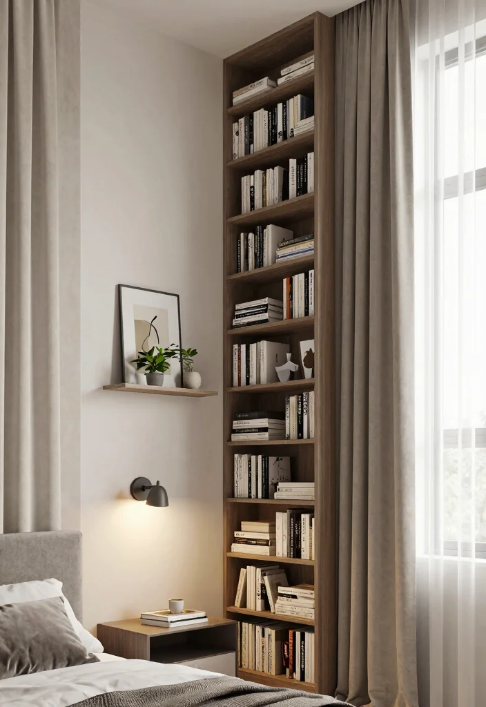 18 Bedroom Designs Small Spaces That Feel Open and Cozy - 4. Vertical Space Utilization 1