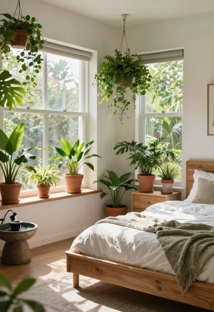 18 Bedroom Ideas Indian Style Elegant Cultural Comfort - 8. Nature-Inspired Elements 1