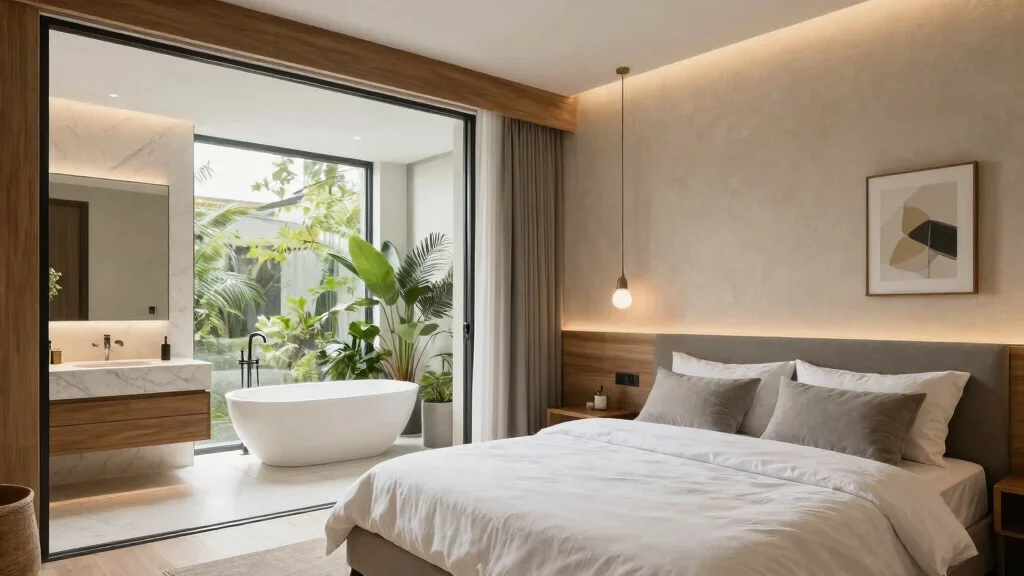 18 Bedroom With Bathroom Open Space Ideas: Luxury Flow