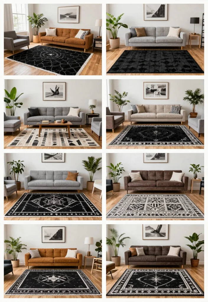 18 Black Rug Living Room Decor Ideas: Bold Grounded Style - Conclusion 1