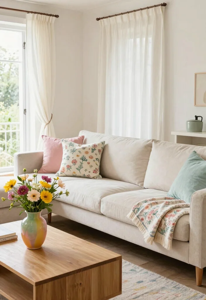 18 Modular Sofa Living Room Ideas: Flexible Contemporary Living - 13. Seasonal Decor Changes 1