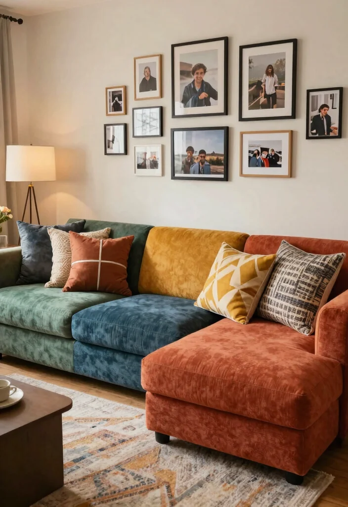 18 Modular Sofa Living Room Ideas: Flexible Contemporary Living - 18. Personal Touches and Customization 1