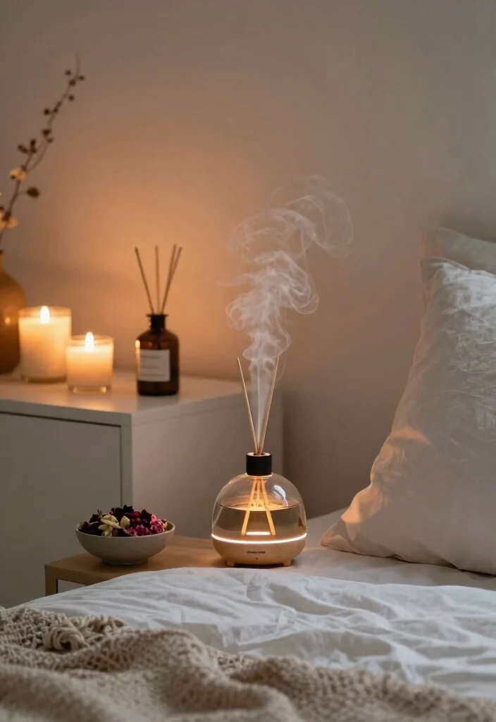 18 Room Ideas for Teenagers: Trendy Personal Spaces with Bohemian Vibes - 18. Personal Touch with Scent 1