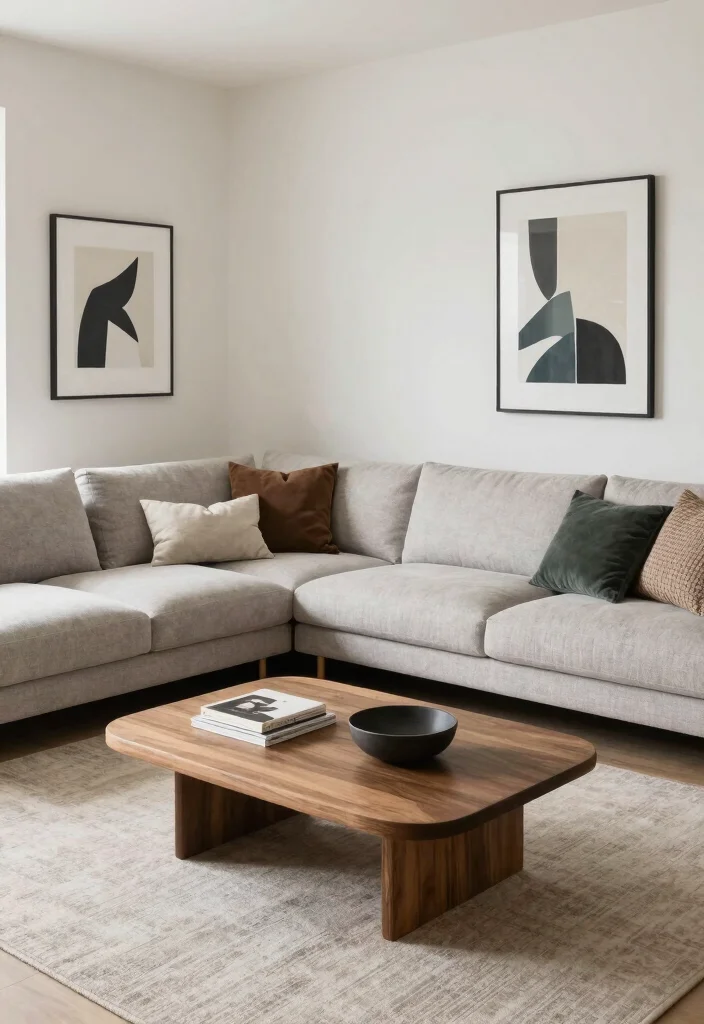 18 Small Apartment Living Room Decor Ideas Smart and Stylish - 14. Utilize Customizable Furniture 1