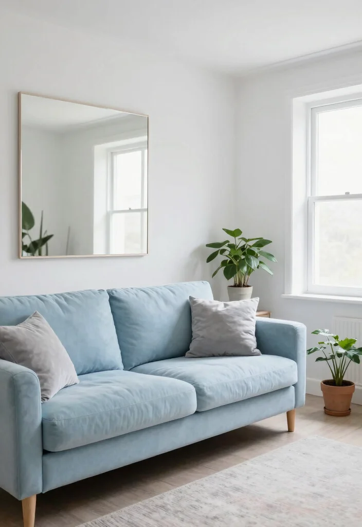 18 Small Living Room Ideas: Apartment Smart Space Solutions - 3. Opt for Light Colors 1