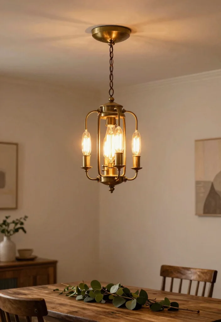 12 Flat Ceiling Lights That Don't Hang Down in Low-Ceiling Rooms - 3. Vintage-Inspired Flush Mount 1