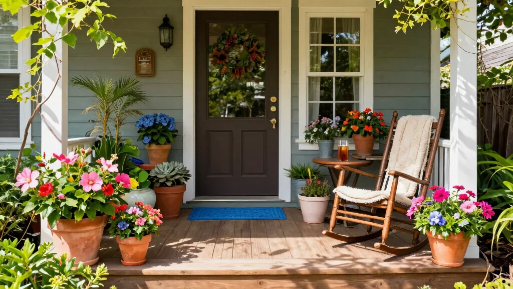 12 Front Porch Plant Ideas That Survive Heat and Forget-Me-Not Watering